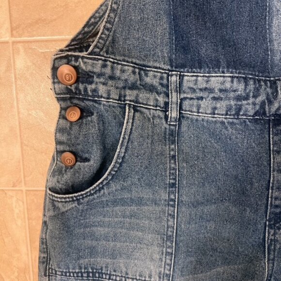 COTTON ON Slim Denim Overalls - Picture 9 of 12